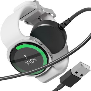 누아트 갤럭시워치 전기종 호환 USB타입 무선 충전기 케이블