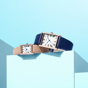 시아르고 펜넬 컬렉션 커플 가죽 손목시계 LARGE SG-010