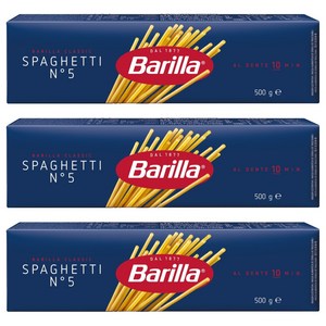 바릴라 스파게티, 500g, 3개