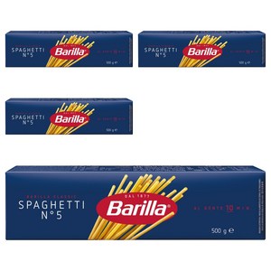 바릴라 스파게티, 500g, 4개
