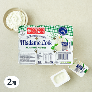 페이장브레통 마담로익 갈릭앤허브 포션, 16.67g, 9개입, 2개