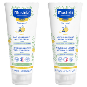 무스텔라 너리싱 로션 위드 콜드크림, 200ml, 2개