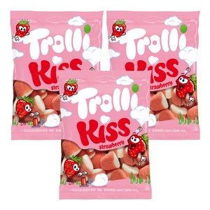 트롤리 키스 젤리, 100g, 3개