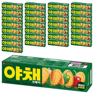롯데제과 야채크래커, 83g, 30개