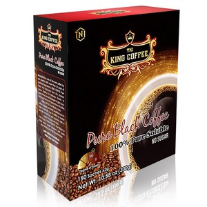 티엔아이킹커피 퓨어블랙 원두커피믹스