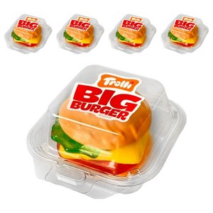 트롤리 XXL 버거 젤리, 50g, 5개
