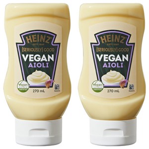 하인즈 비건 아이올리, 270ml, 2개