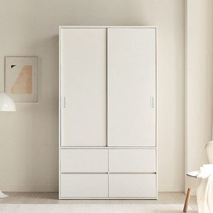 스칸디아 모어빅 키큰 서랍형 슬라이딩 옷장 1200 방문설치