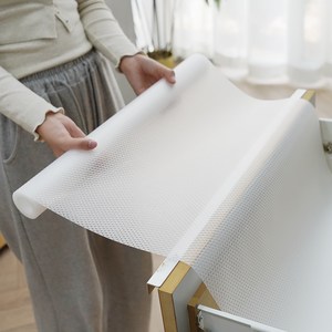 루바네 주방 싱크대 서랍 매트, 45cm x 3m, 반투명, 1개