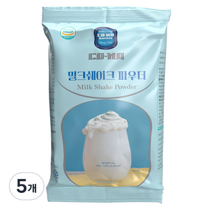 코나 밀크쉐이크 파우더, 1kg, 5개, 1개입