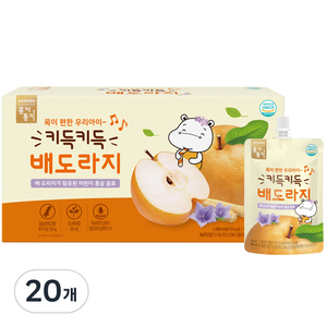 함소아 키득키득 배도라지 주스 100ml, 20개