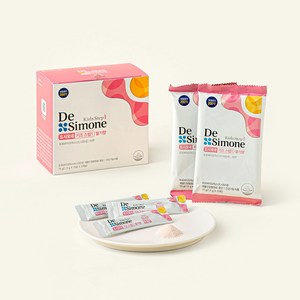 드시모네 키즈 스텝1 200억 생유산균 딸기향 50p