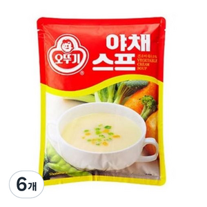 오뚜기 야채스프, 1kg, 6개