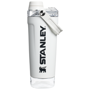 스탠리 바이탈라이즈 쉐이커 텀블러 591ml + 컨테이너 103ml 세트, 초크화이트, 591ml, 1세트