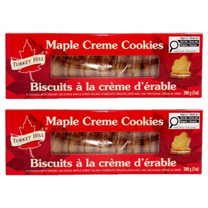 TURKEYHILL 메이플 크림 쿠키, 200g, 2개