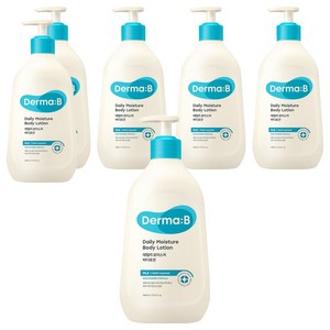 더마비 데일리 모이스처 바디로션, 400ml, 6개