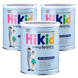 하이키드 분말영유아식, 프리미엄, 600g, 3개