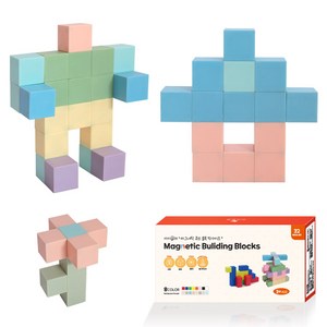 아이끌레 마그네틱 큐브 블록 빅사이즈 32p
