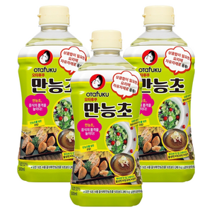 오타후쿠 만능초, 500ml, 3개