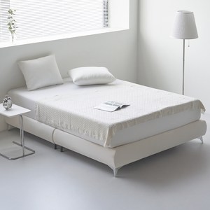 도모 모라 무헤드 패브릭 침대프레임 방문설치, 크림