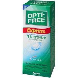 옵티프리 익스프레스 렌즈세정액, 470ml, 1개