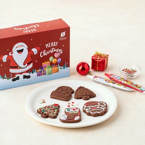 카카오 크리스마스 데코키트 쿠키