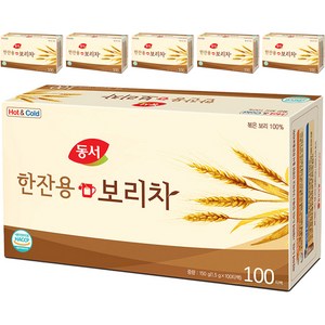 동서 한잔용 보리차, 1.5g, 100개입, 6개