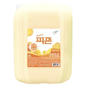 피죤 레귤러 섬유유연제 옐로미모사 본품, 18L, 1개