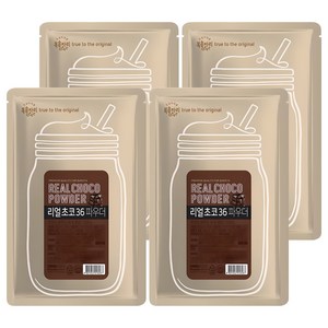 복음자리 리얼초코 36 파우더, 500g, 1개입, 4개
