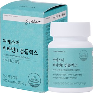 에스더포뮬러 여에스더 비타민B 컴플렉스 30g, 60정, 1개