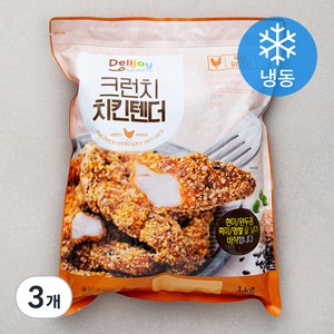 딜리조이 크런치치킨텐더, 1kg, 3개