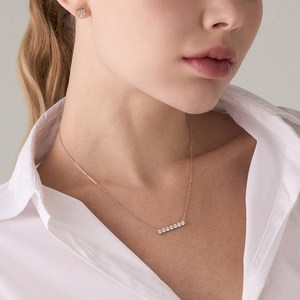 새미쥬얼리 여성용 silver925 세리니 모이사나이트 목걸이