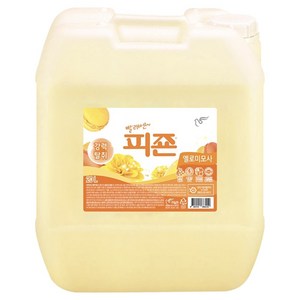 피죤 레귤러 섬유유연제 옐로미모사 본품, 20L, 1개
