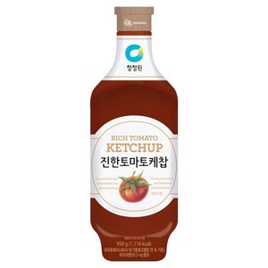 청정원 진한 토마토케찹, 930g, 1개