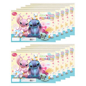 디즈니 스티치 그림일기 스케치북 10p, 250 x 345 ..., 18매, 10개