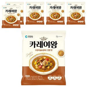 카레여왕 구운마늘&양파 분말카레, 108g, 6개