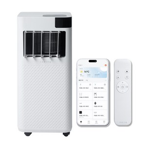 쿠잉전자 18㎡ 3in1 앱연동 스마트 이동식 에어컨 고객직접설치