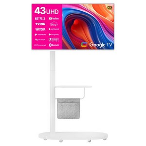 와이드뷰 4K UHD TV, 109cm(43인치), 스마트 TV, 스탠드형, 고객직접설치