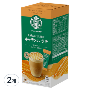 스타벅스 캐러멜향 라테 스틱 커피