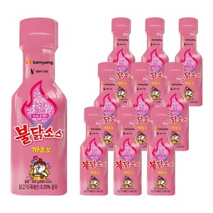 삼양 까르보불닭소스, 200g, 10개
