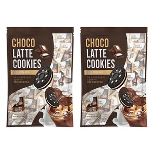 초코 라떼 쿠키 200p, 1kg, 2개