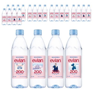 에비앙 천연광천수 생수, 500ml, 24개