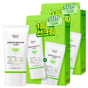 닥터지 그린 마일드 업 선 플러스 선크림 SPF50+ PA++++, 35ml, 4개