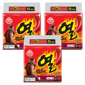 오뚜기 열라면 120g, 15개