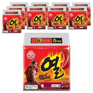 오뚜기 열라면 120g, 50개