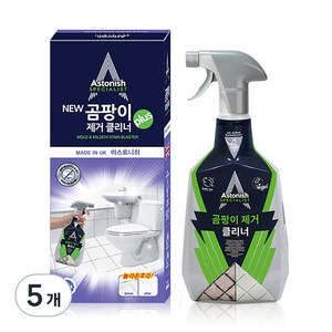 아스토니쉬 뉴 곰팡이 제거 클리너 플러스, 750ml, 5개