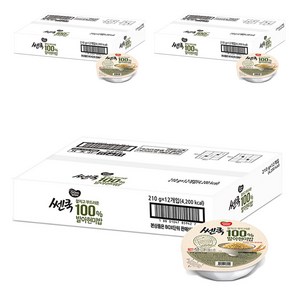 동원 쎈쿡 발아현미밥, 210g, 36개