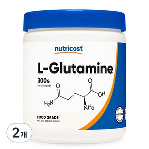 뉴트리코스트 L 글루타민, 300g, 2개