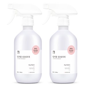 살림백서 딥퍼퓸 섬유탈취제, 500ml, 2개, 베이비파우더