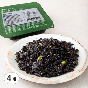 집반찬연구소 파래김무침, 4개, 40g